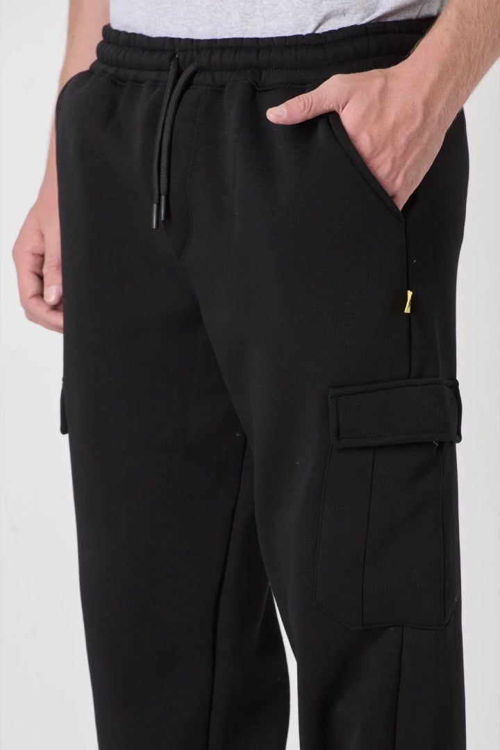 8p2 POSER - Pantalone Superculture in felpa con tasconi e alla caviglia