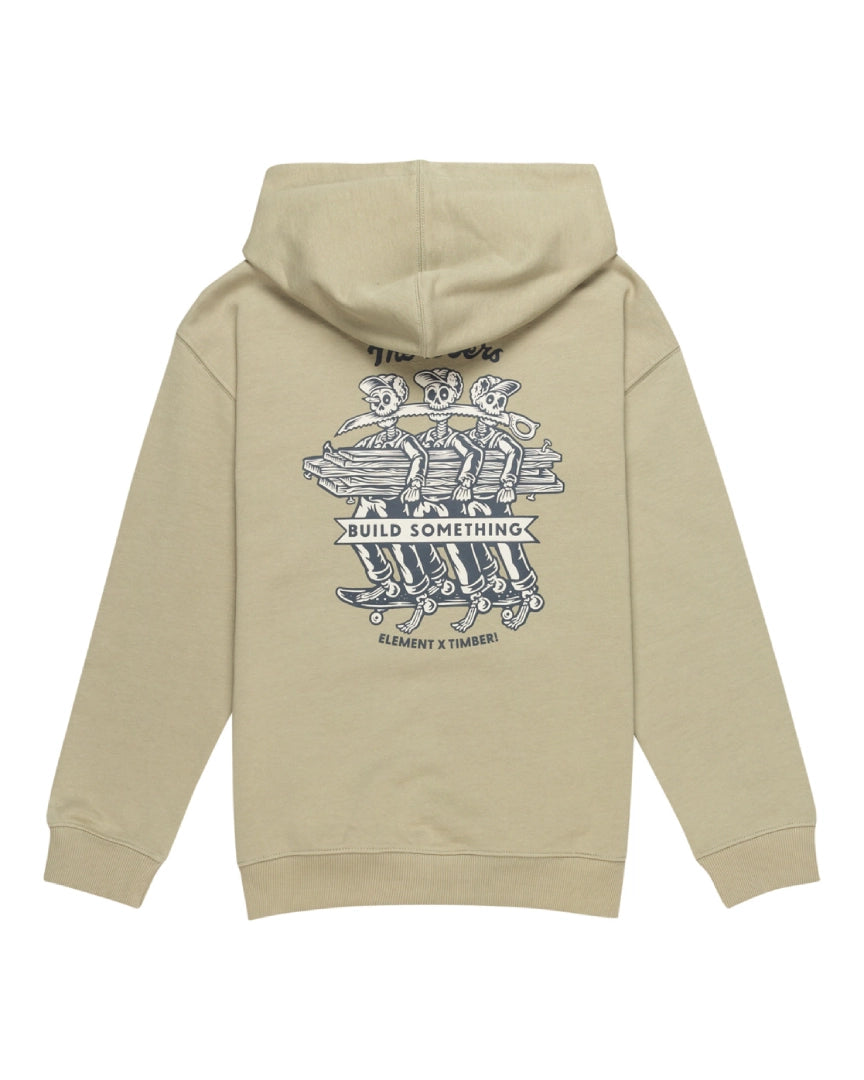8b Timber Skeleton Gang - Felpa cappuccio da Ragazzo